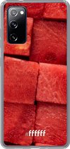 6F hoesje - geschikt voor Samsung Galaxy S20 FE - Transparant TPU Case - Sweet Melon #ffffff