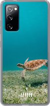 6F hoesje - geschikt voor Samsung Galaxy S20 FE - Transparant TPU Case - Turtle #ffffff