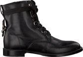 Roberto d'Angelo 8418 Veterboots - Laarzen Met Veters - Dames - Zwart - Maat 39