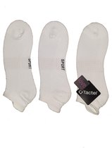 Sport Sokken - Xtreme Sockswear -  Enkel Sokken - 3 Paar - Maat 36-41 - Witte Sneaker sokken