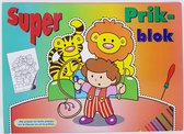 SUPER PRIKBLOK MET PRIKPEN -CIRCUS DIEREN