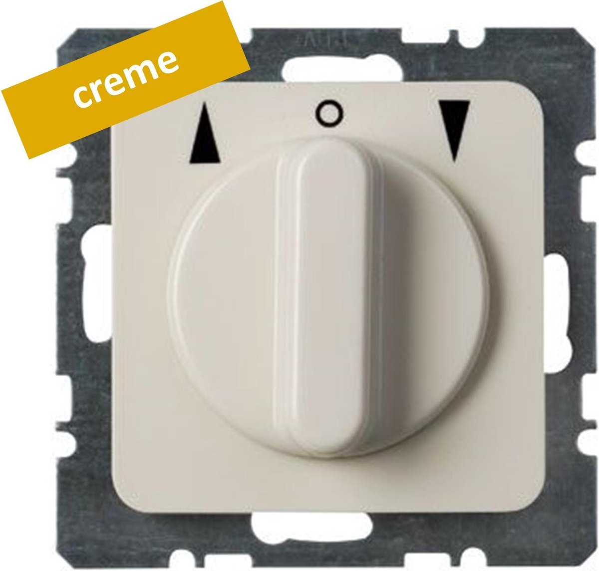 BERKER jaloezieschakelaar | serie M2 | inbouw | met 0-stand | crème