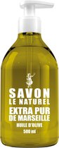 Savon Le Naturel Handzeep Olijfolie Extra Pur van Marseille - 500 ml