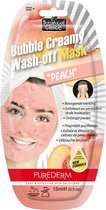 Purederm Gezichtsmasker Bubble Peach 15 ml