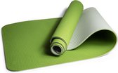 Mila ECO Plus Yoga mat van natuurrubber en TPE | 183 x 61 x 0.6cm | lichtgroen