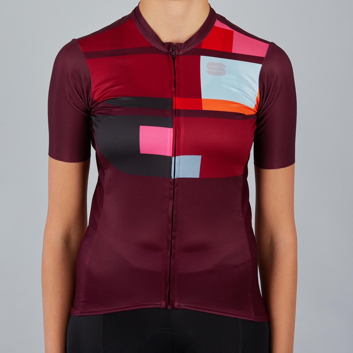 Sportful Idea W Fietsshirt Dames - Rood - Maat M