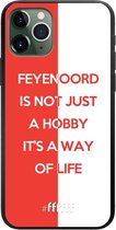 6F hoesje - geschikt voor iPhone 11 Pro -  TPU Case - Feyenoord - Way of life #ffffff