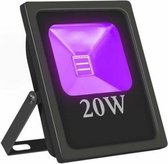 LED Bouwlamp Blacklight  - 20 Watt - Plat