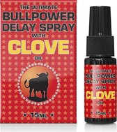 Bull Power Clove Delay Spray 15ml - Vertragende Spray voor Mannen