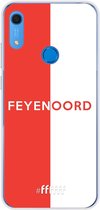 6F hoesje - geschikt voor Huawei Y6s -  Transparant TPU Case - Feyenoord - met opdruk #ffffff