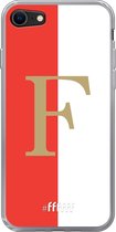 6F hoesje - geschikt voor iPhone SE (2020) - Transparant TPU Case - Feyenoord - F #ffffff