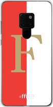 6F hoesje - geschikt voor Huawei Mate 20 -  Transparant TPU Case - Feyenoord - F #ffffff