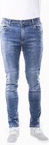 Motto Wear Milano Slim Fit Jeans de moto pour hommes - Pantalon de moto d'été - Blauw - Longueur taille XL W40