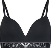 Emporio Armani Padded Triangle Bra Zwart-XL