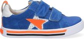 Braqeez Dani Day Jongens Lage Sneakers - Blauw - Suède - Klittenband