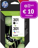 HP 301 - Inktcartridge kleur & zwart + Instant