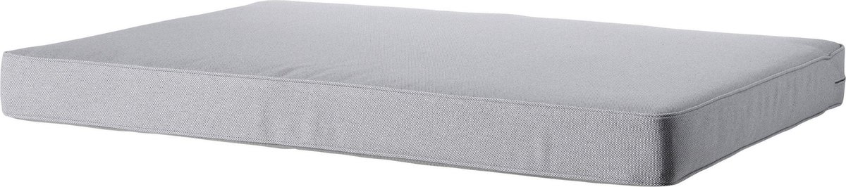 Stijlvol grijs waterbestendig loungekussen voor palletmeubels, afmeting 120x80cm - tuinkussen van Madison.