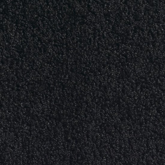 Hamat Twister Zwart |droogloopmat 125x100 zonder rand, Sterk absorberend anti slip