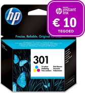 HP 301 - Inktcartridge kleur + Instant Ink tegoed