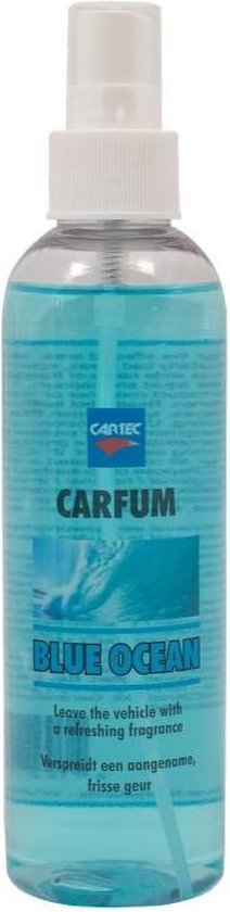 Cartec Carfum 200ml - Auto Geurtje - Blue Ocean - Auto Luchtverfrisser - Auto Geurverfrisser
