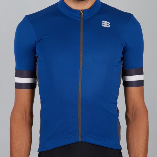 Sportful Kite Fietsshirt Heren - Blauw - Maat M