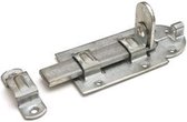 WAELBERS vlakschuif met slotoog | 100 x 45 mm | verzinkt | inclusief sluitplaat