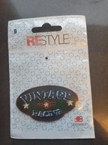 Restyle strijkapplicatie 'vintage racing' 5 stuks