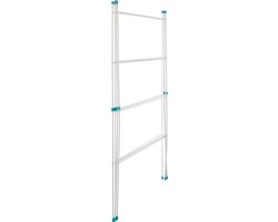 Droogrek 8m 4-voudige Kleding Airer waslijn in 4 panelen