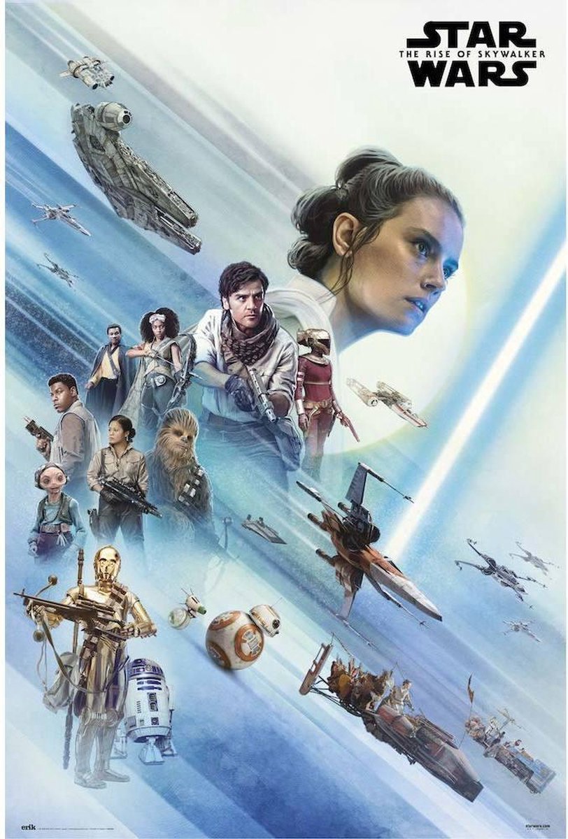 Grupo Erik Poster Star Wars Episode IX La Resistencia 61x91,5cm Divers