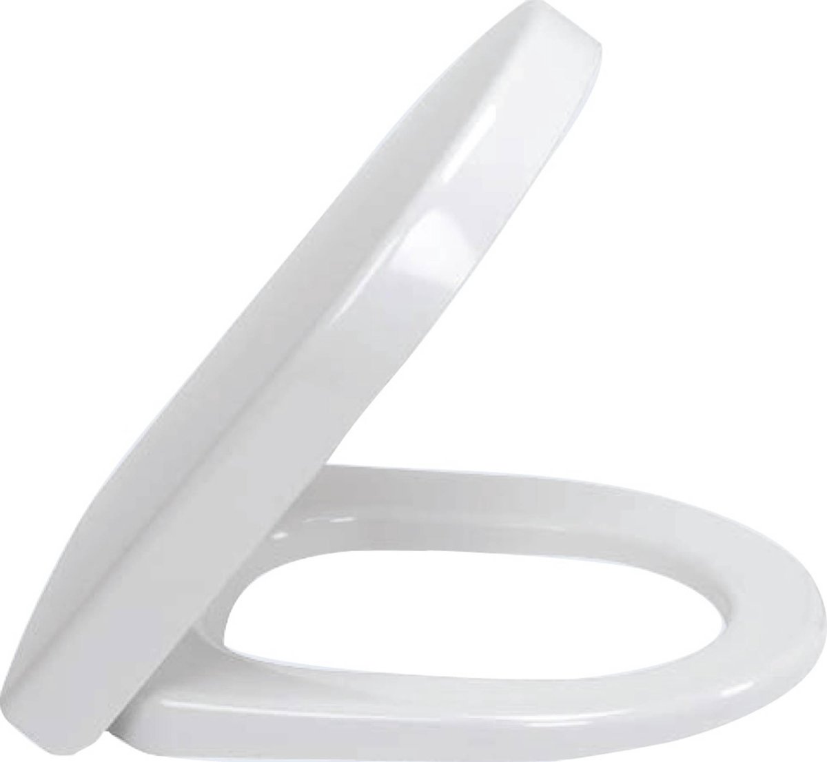 Villeroy & Boch Subway 2.0 closetzitting - compact - met deksel - wit Alpin