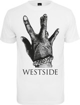 Heren T-Shirt Westside Connection 2.0 Tee wit