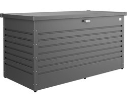 Biohort hobbybox - kussenkist antraciet 160 x 79 cm.