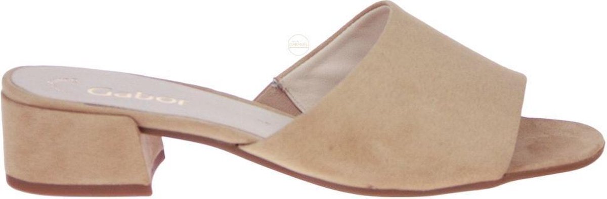 Zwarte slippers met hakje | Zwarte muiltjes met hoge hak