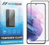 Mobigear Gehard Glas Ultra-Clear Screenprotector voor Samsung Galaxy S21 Plus - Zwart