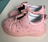 Meisjes Schoenen/sneakers met lichtjes, maat 21 roze
