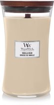 Grande bougie parfumée sablier Woodwick - Gousse de vanille
