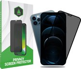 Prisma NL® iPhone Privacy Screenprotector voor iPhone 12 Pro Max - Anti Spy - Premium - Screenprotector - Beschermglas - Gehard glas - 9H Glas - Zwarte rand - Tempered Glass - Full cover