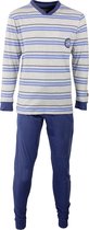 M.E.Q. Heren pyjama Indigo Blauw MEPYH1701A - Maten: S