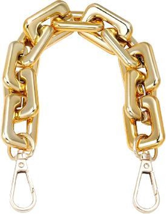 Overtreffen Monteur Slot Jobo By JET - Bag chain - Gouden ketting voor aan de tas - Goudkleurig -  Acryl -... | bol.com
