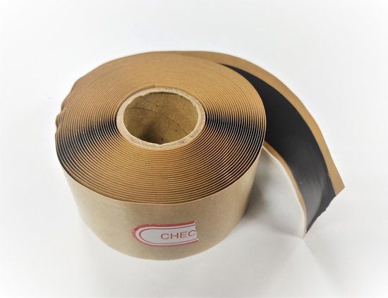 VH Mastiek-PVC isolatie tape voorzien van liner - 600 cm lengte x 38 mm  breed | bol.com