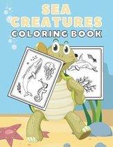 Sea Creatures Coloring Book