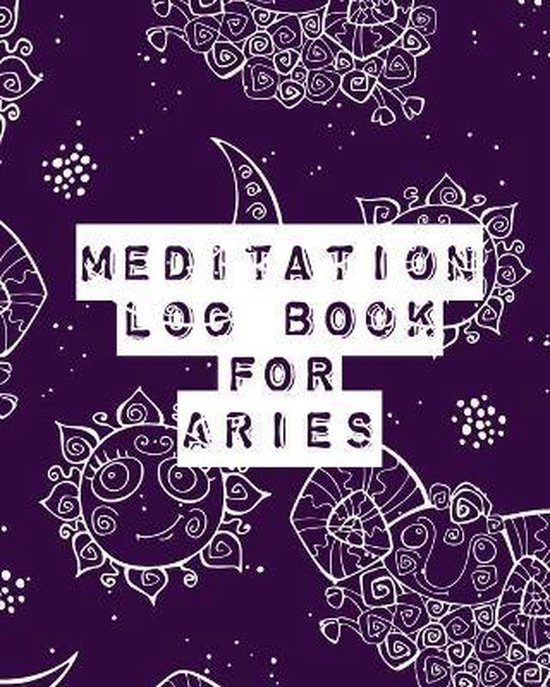 Meditation Log Book for Aries - cover