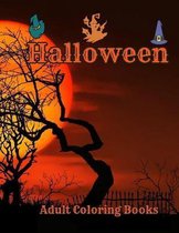 Halloween Adult Coloring Books