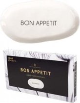 Bon Appetit porseleinen schaal 10x10x20cm