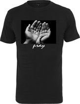 Heren T-Shirt Prayers Tee zwart