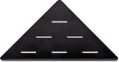 LoooX Corner Shelf hoekplanchet 30x22cm geschikt voor in doucheruimte matzwart
