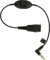 Jabra 8800-00-103 changeur de genre de câble QD 3,5 mm Noir