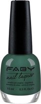 Faby Nagellak I Love My Land Dames 15 Ml Vegan Donkergroen