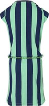 Quapi meisjes korte mouwen jurk Fab Dark Blue Stripe