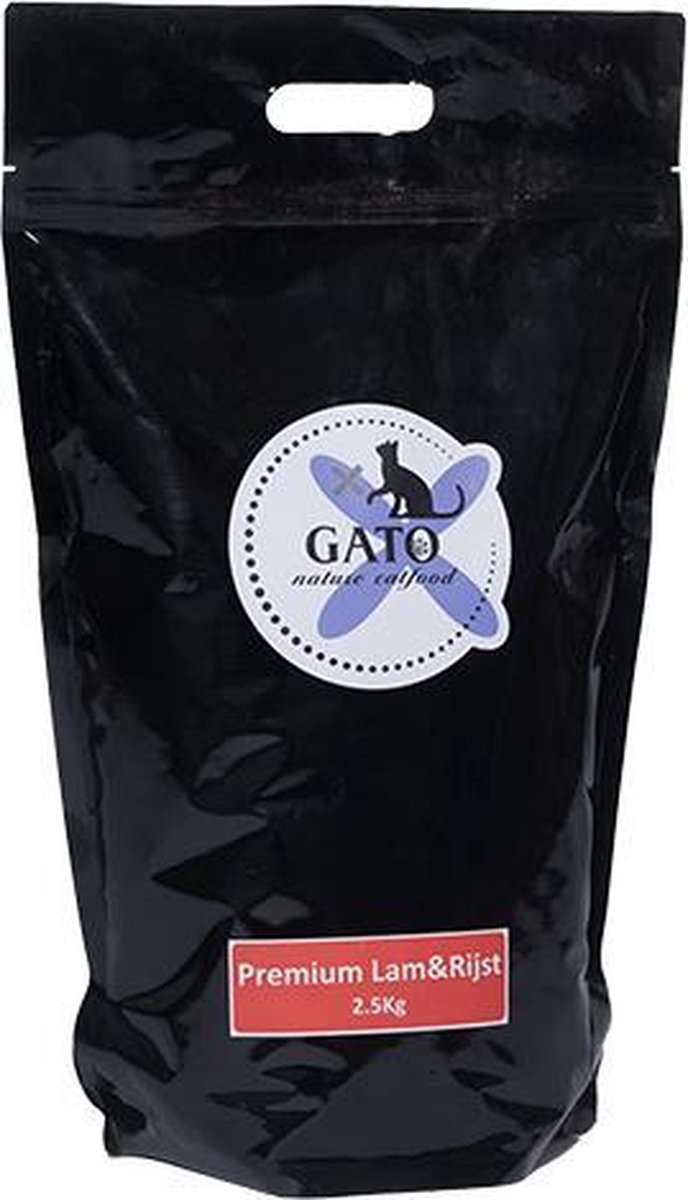 GATO Nature Catfood Lam & Rijst 2.5kg